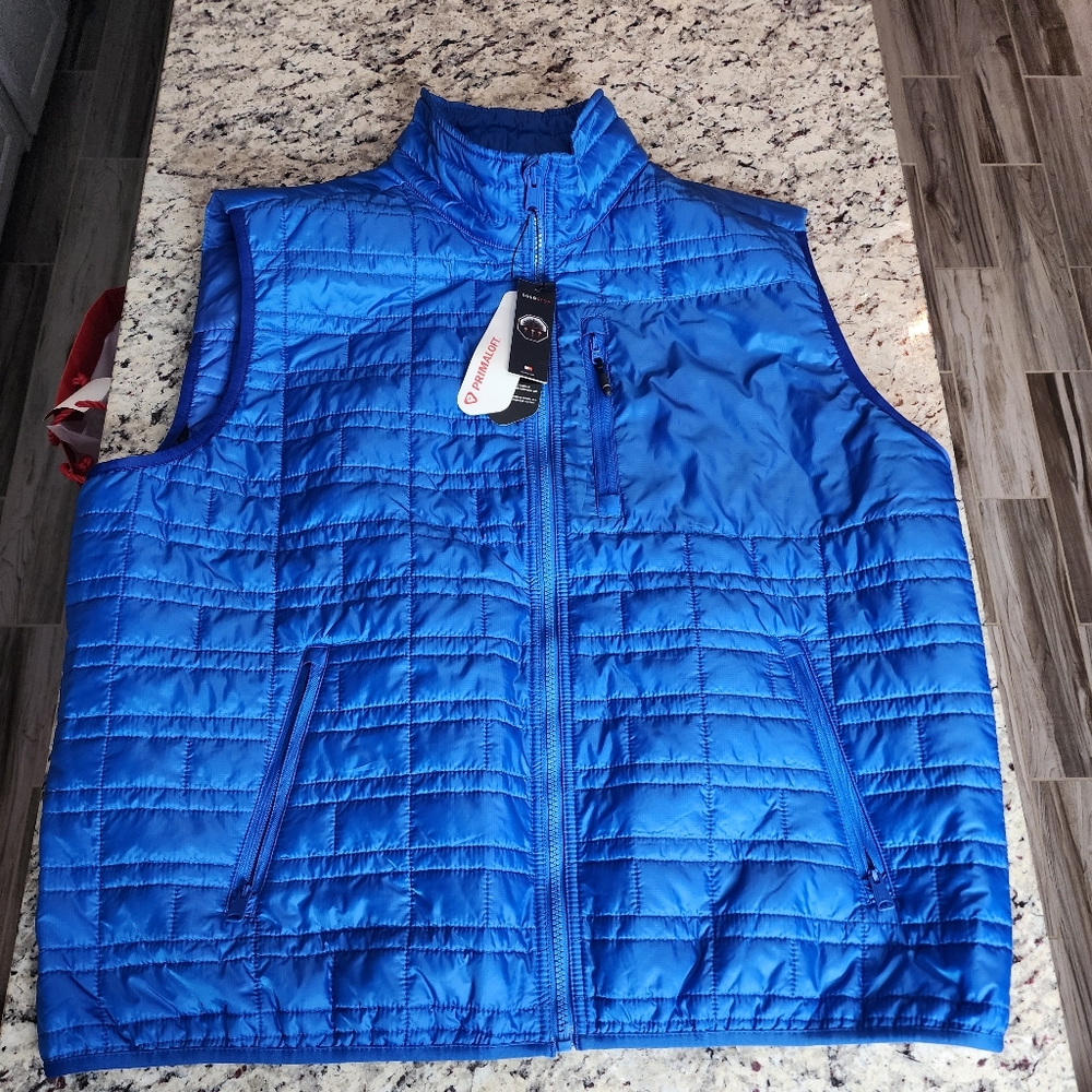 New Tommy Hilfiger Men's Lightweight Blue Quilted Vest Size XXL